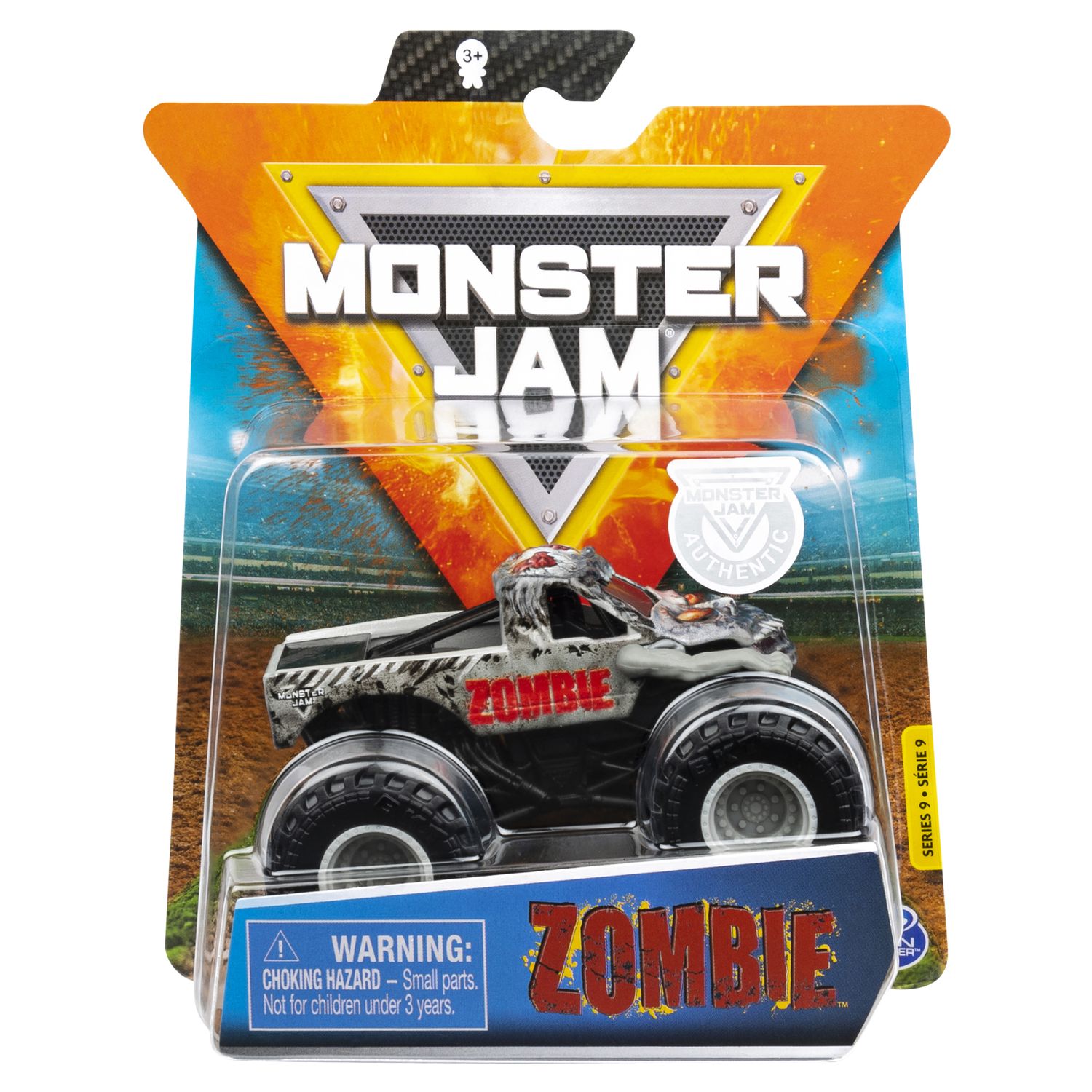 Машинка Monster Jam 1:64 Zombie Overcast 6044941/20120656 6044941 - фото 2
