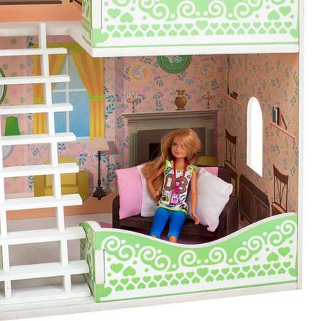 Кукольный домик Paremo Луиза Виф с мебелью 7 предметов PD318-10