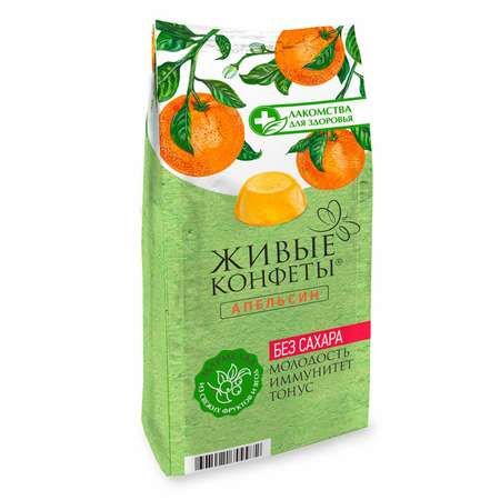 Мармелад Лакомства для здоровья желейный апельсин 170г