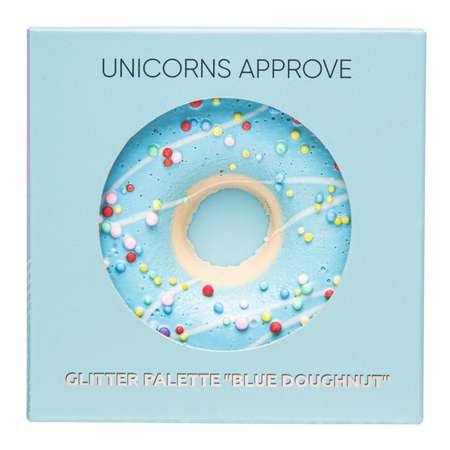 Палетка глиттеров UNICORNS APPROVE Blue Doughnut 4.25г LTA022132