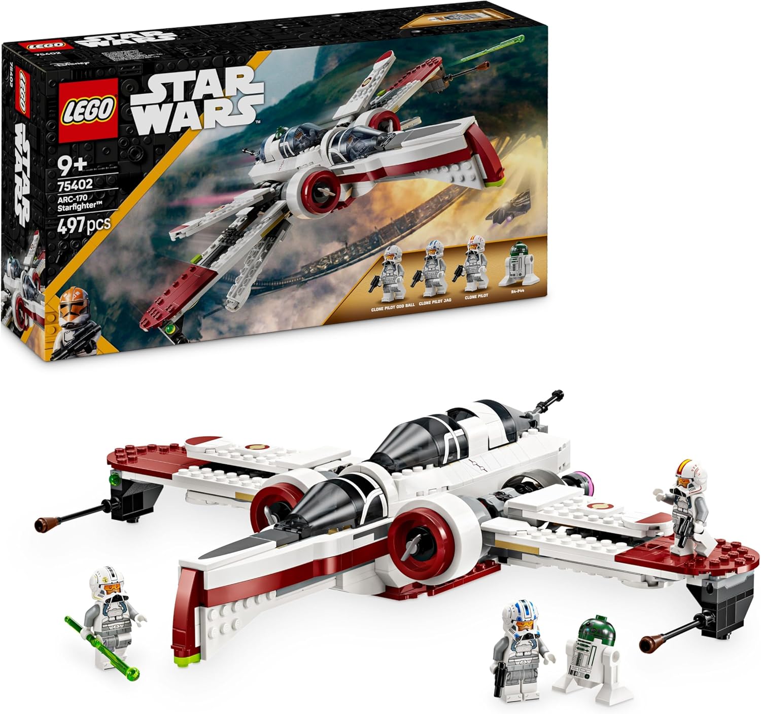 Конструктор LEGO ARC-170 Истребитель Starfighter 75402 - фото 1