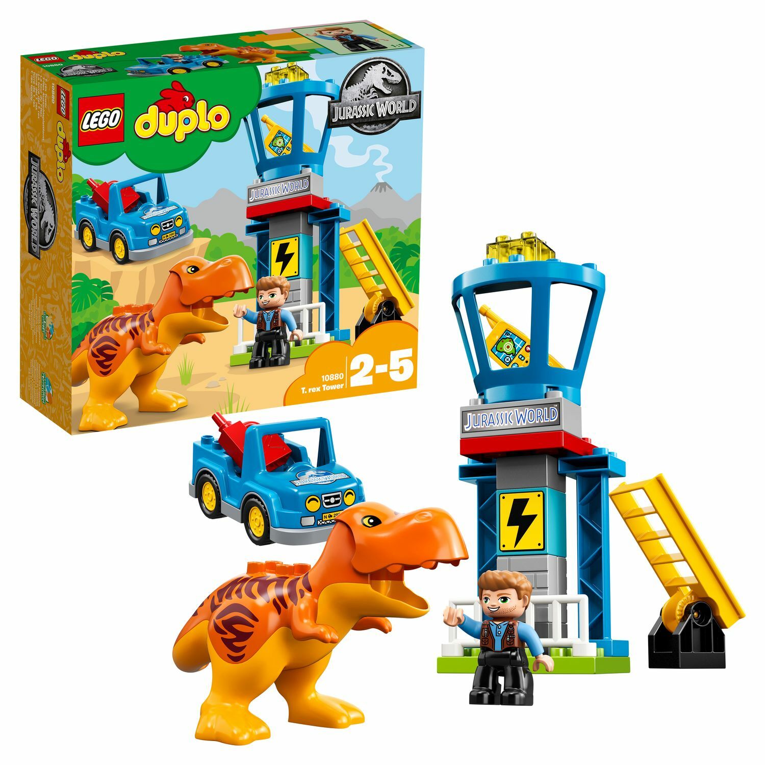 Конструктор LEGO DUPLO Jurassic World Башня Ти-Рекса 10880