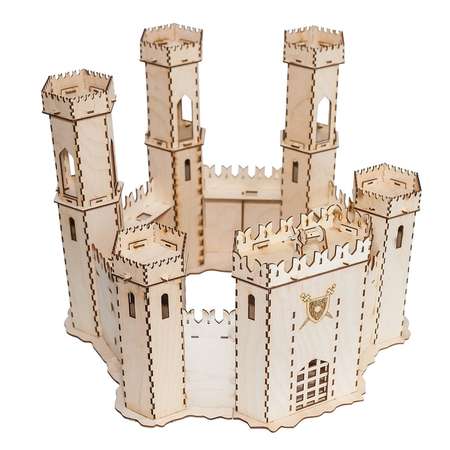 Сборная модель Большой Слон Крепость для крестоносцев средневековая