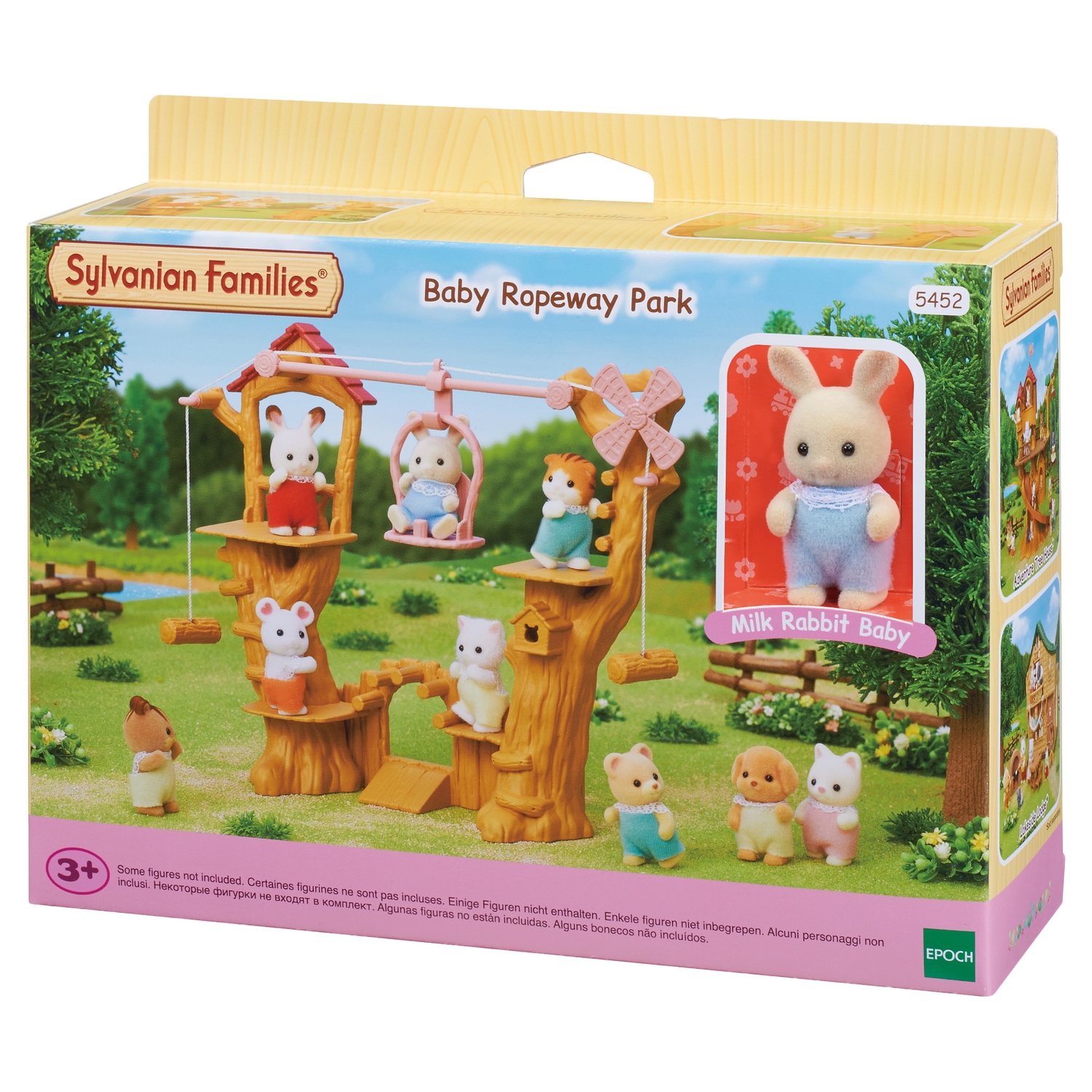 Набор Sylvanian Families Детская канатная дорога 5452 купить по цене 1589 ₽  в интернет-магазине Детский мир