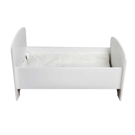 Мебель для кукол Paremo Кроватка Крошка Ди Белый PFD120-04