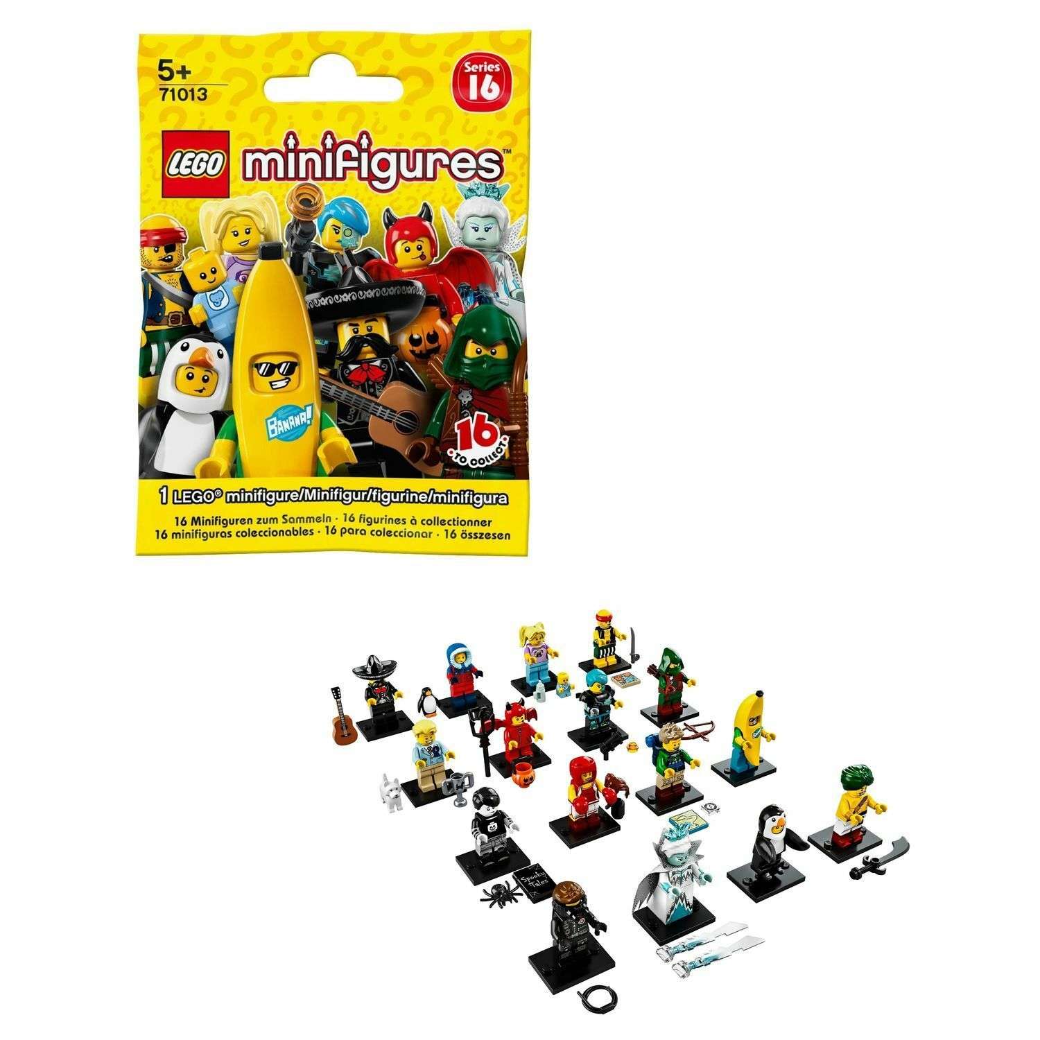 Конструктор LEGO Minifigures Confidential Minifigures Sept. 2016 (71013) - фото 1