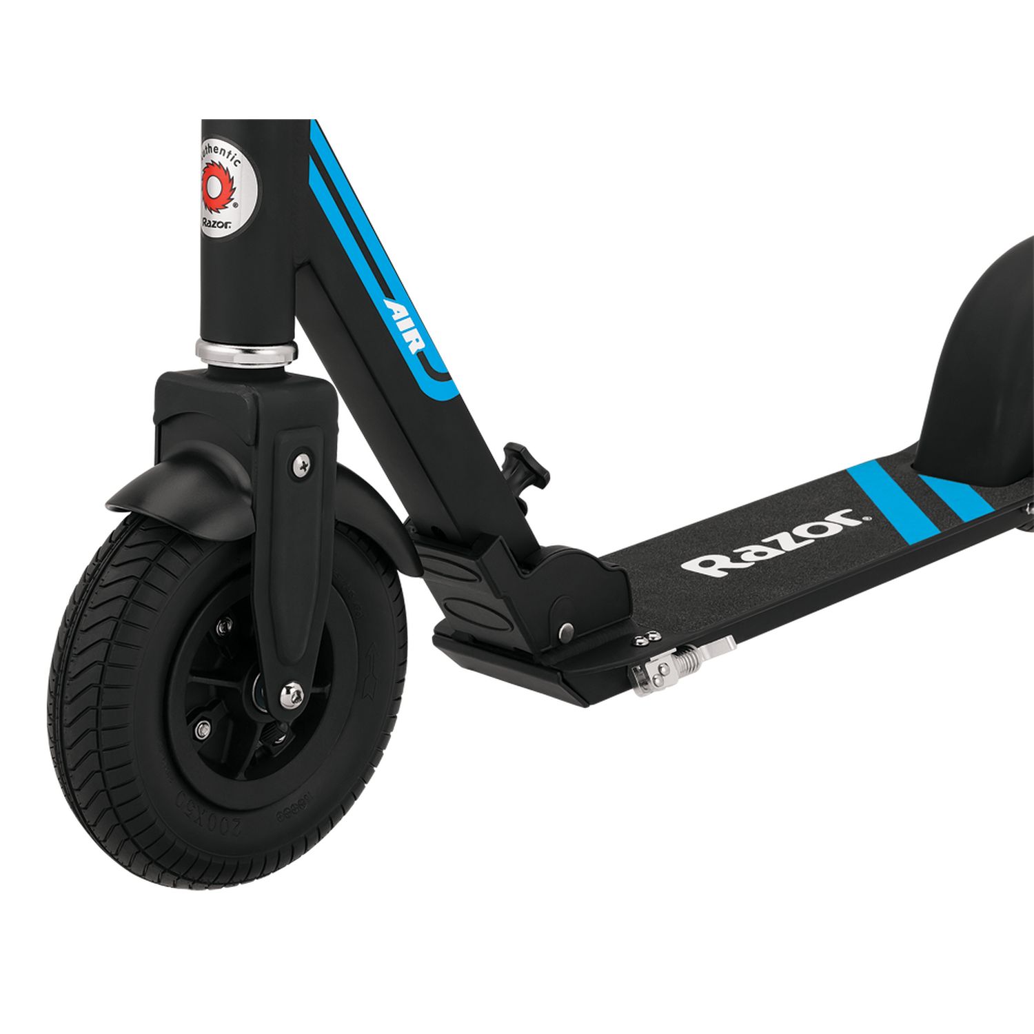 Смена самока. Самокат Razor a5 Air. Razor a5 Air Silver. Самокат Scooter с надувными колесами