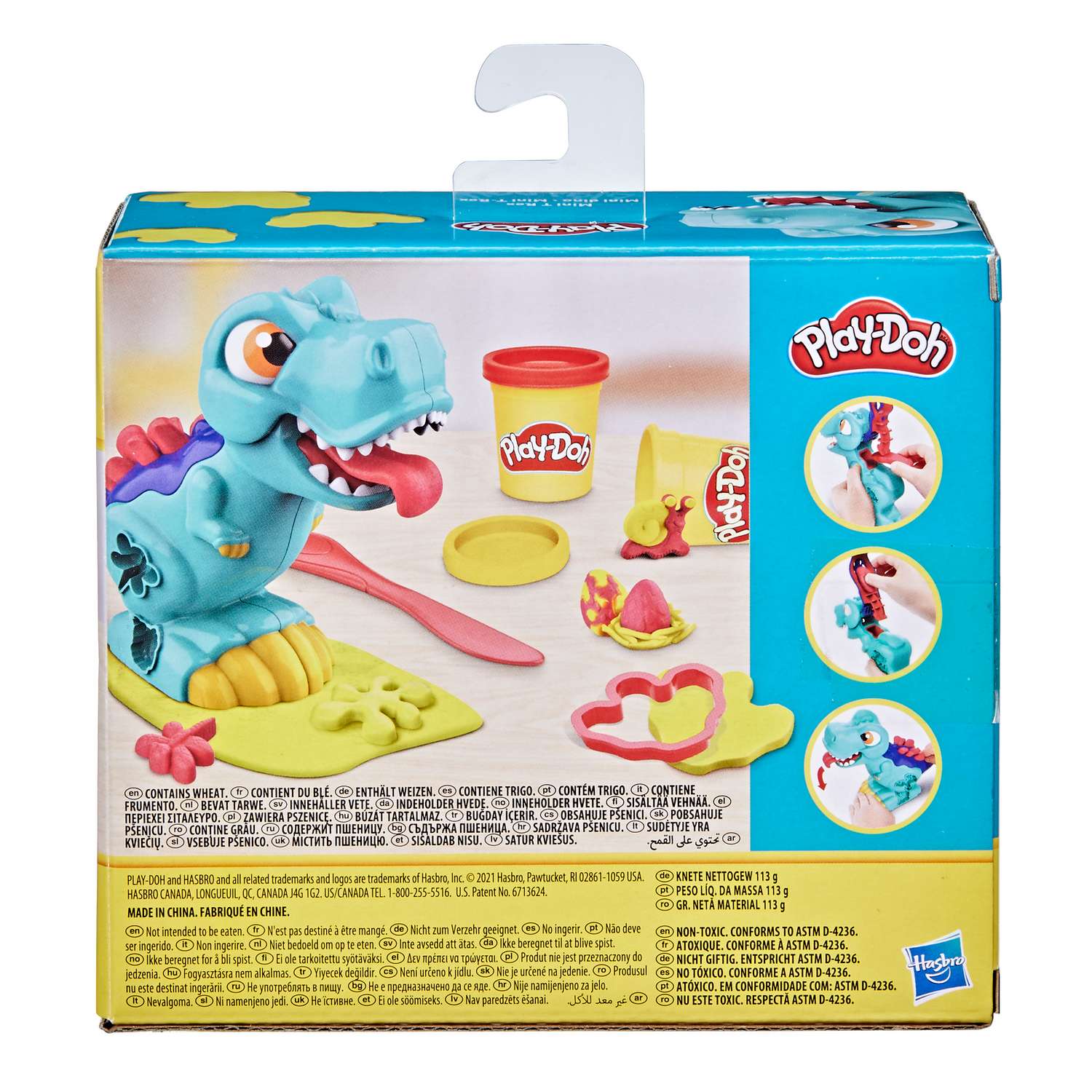 Набор игровой Play-Doh Ти-Рекс мини F1337EU4 - фото 3