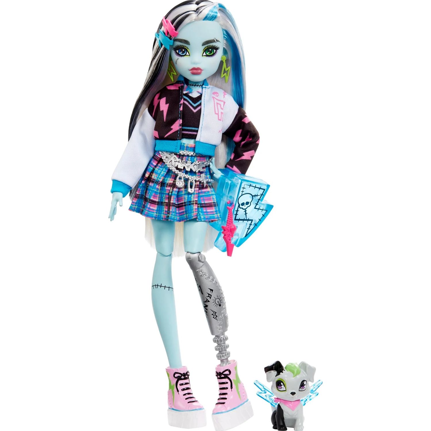 Кукла модельная Monster High Frankie HHK53 - фото 3