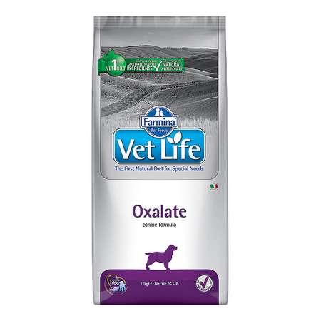 Корм для собак Farmina VetLife оксолат 12кг