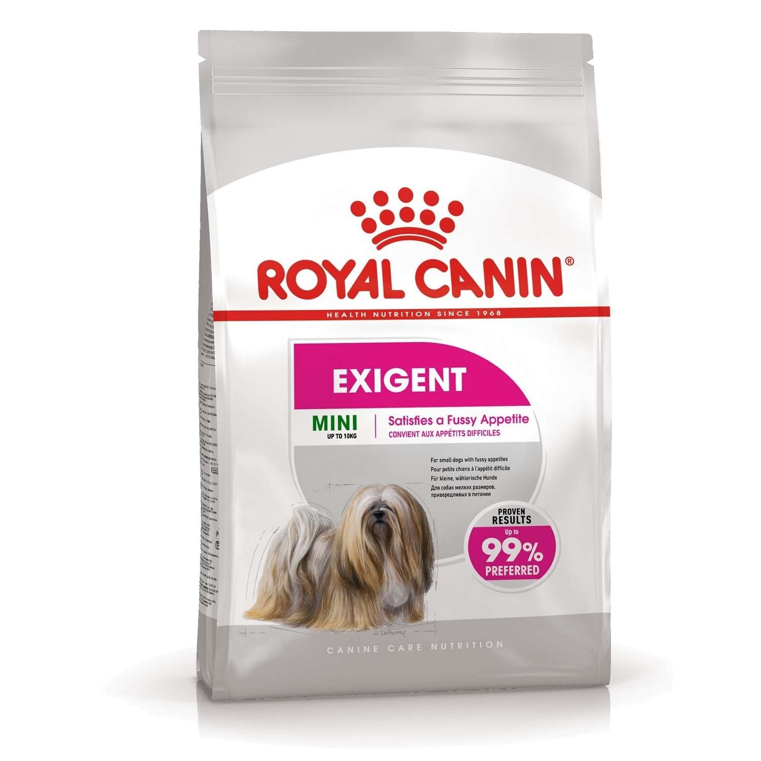 Корм для собак ROYAL CANIN Mini Exigent мелких пород привередливых в питании 1кг - фото 2
