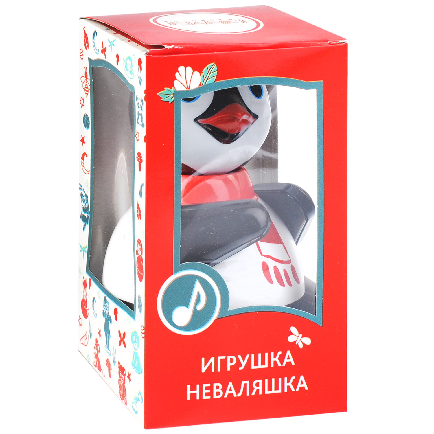 Игрушка Котовские неваляшки Пингвин в коробке - фото 2