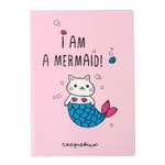 Ежедневник ArtFox I am a mermaid 96 листов искусственная кожа