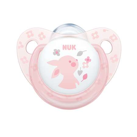 Пустышка Nuk Baby с 6месяцев Rose в ассортименте 10736274