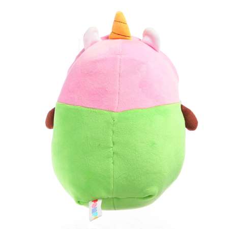 Мягкая игрушка POMPOSHKI «Авокадо» в шапочке единорог 24 см