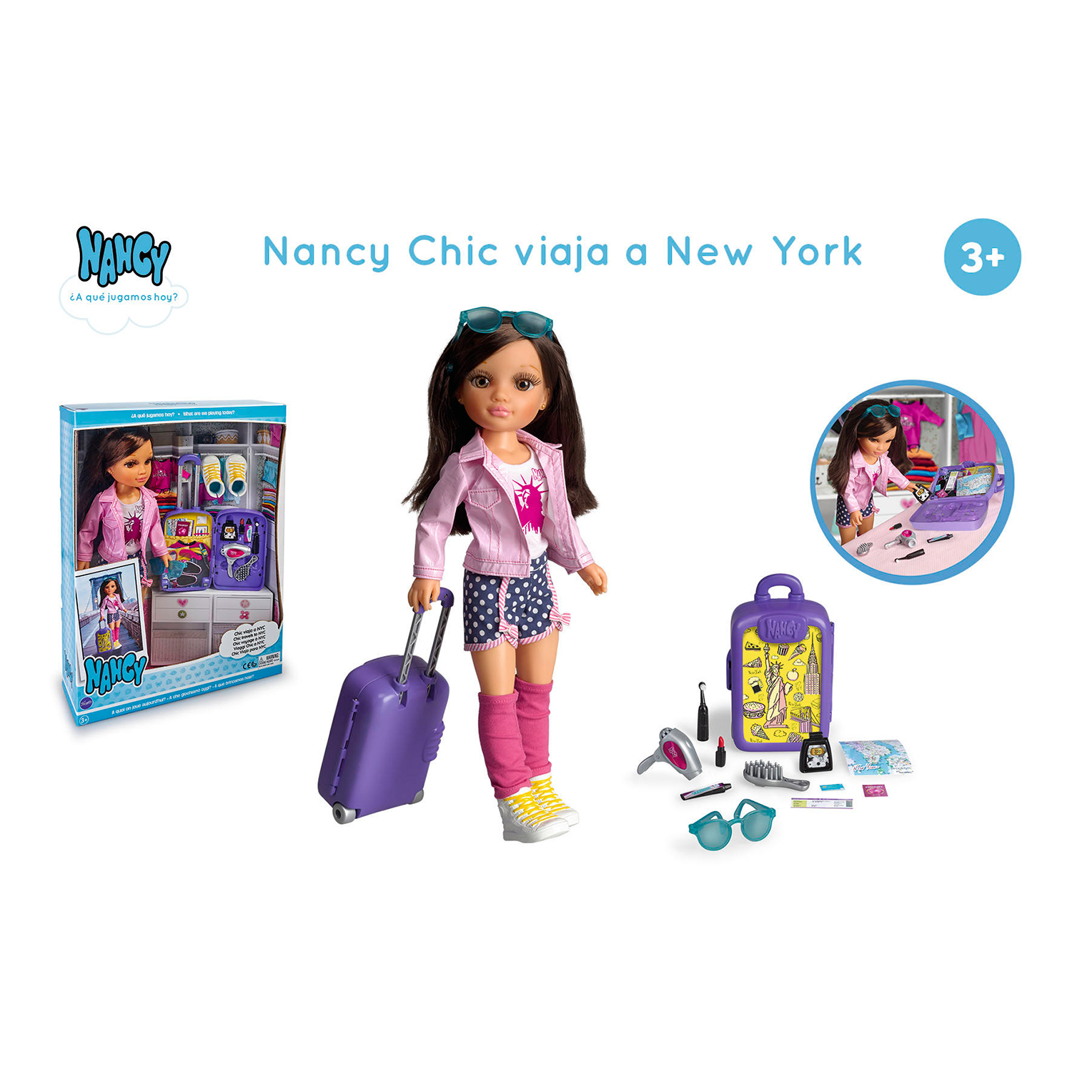 Кукла Famosa Нэнси путешествие в Нью-Йорк 700015340 - фото 5