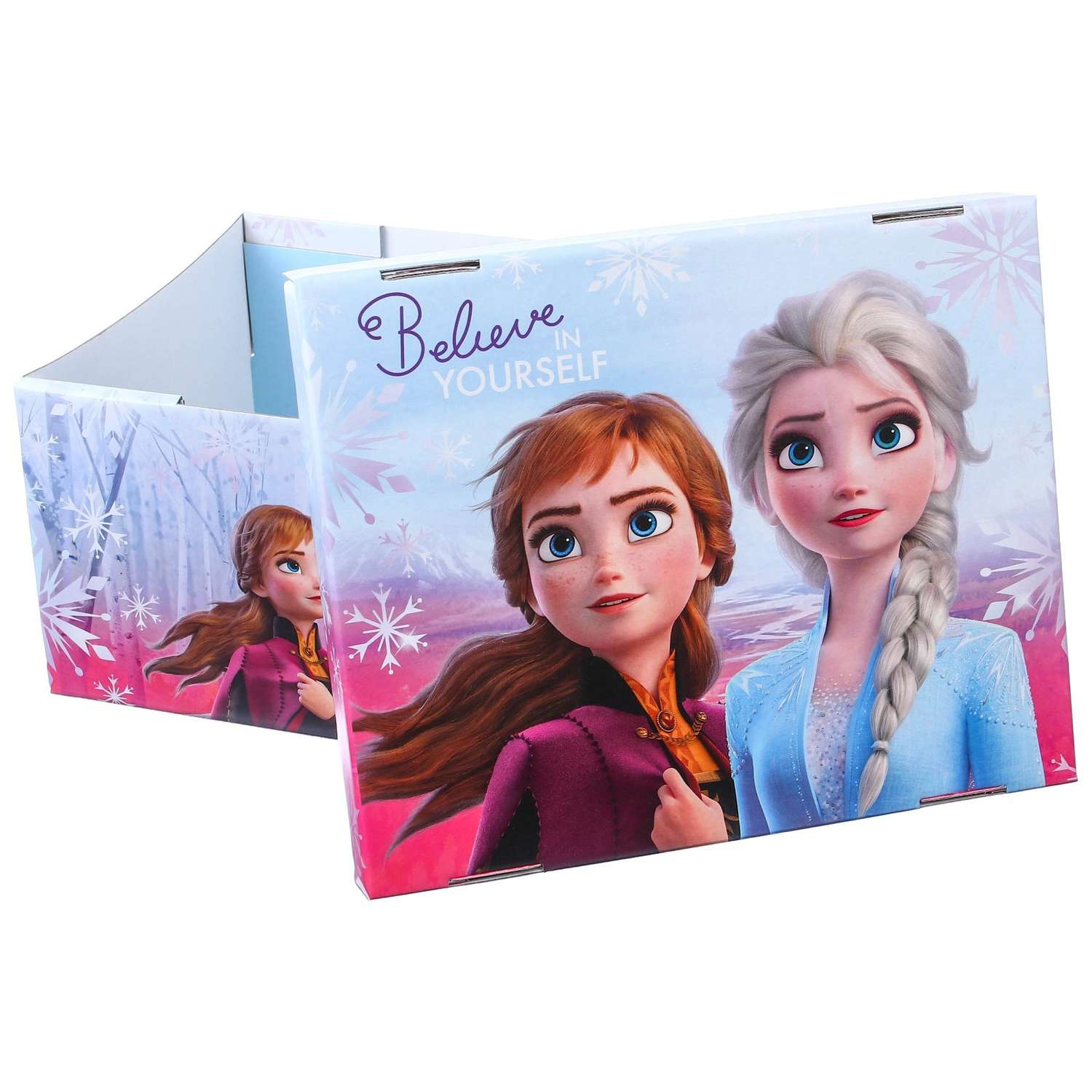 Коробка Disney подарочная складная с крышкой 31 х 25 5 х 16 «Believe» Холодное сердце - фото 6