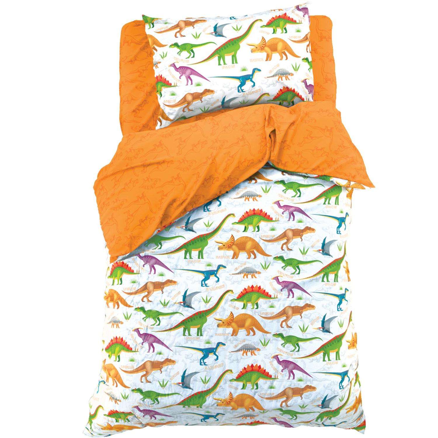 Комплект постельного белья Этель Динозавры - фото 1