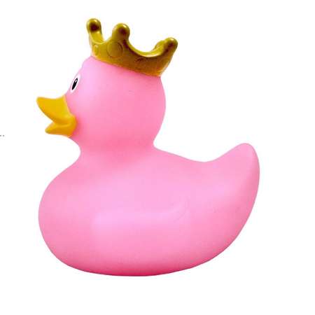 Игрушка Funny ducks для ванной Розовая уточка в короне 1926