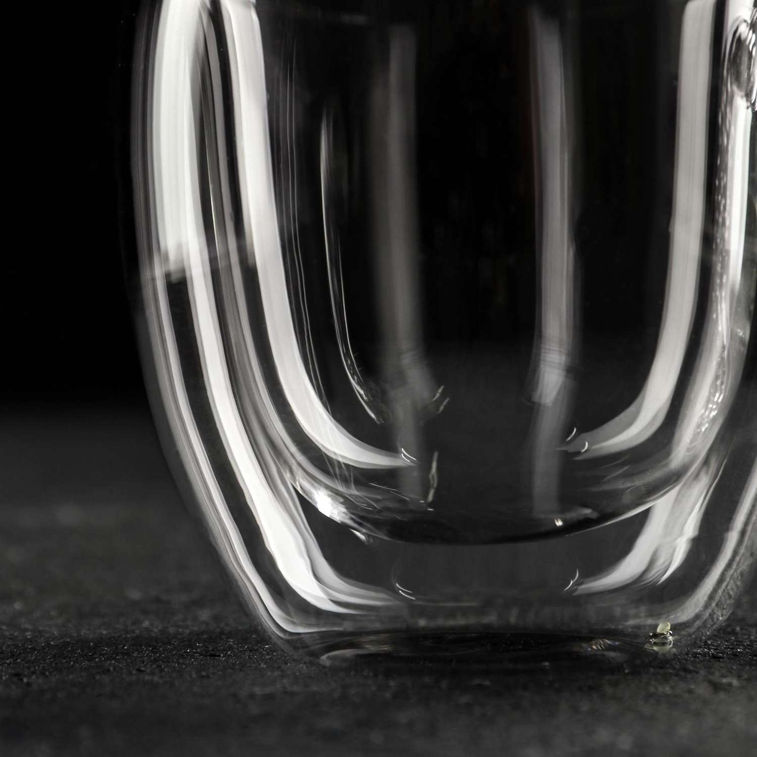 Кружка MAGISTRO стеклянная с двойными стенками «Даймонд» 200 мл - фото 4