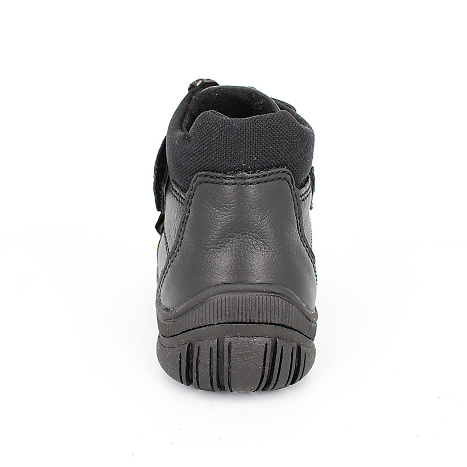 Ботинки ЛЕЛЬ м 3-124 Ботинки дошкольные байка (хром черный) - фото 4