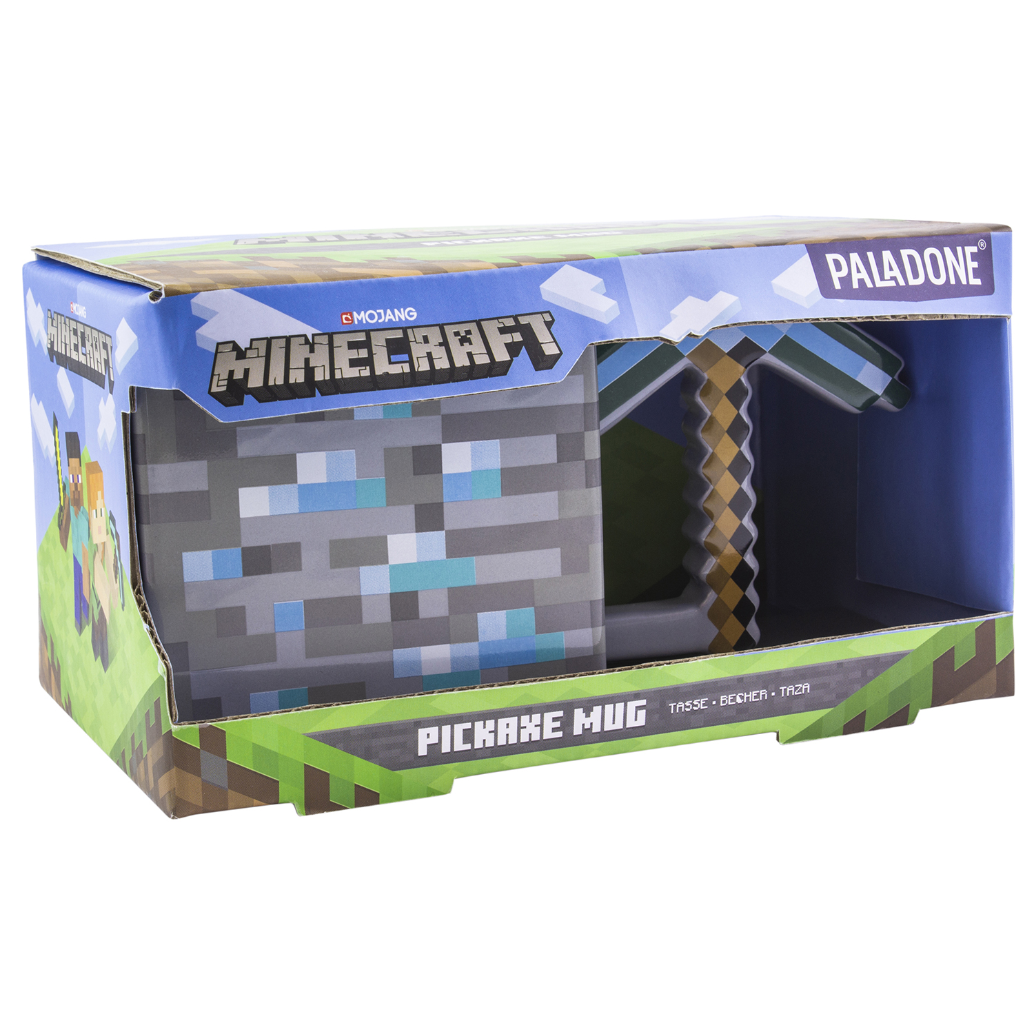 Кружка PALADONE Minecraft Pickaxe Mug 550мл PP6589MCF - фото 3