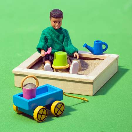 Набор игровой Lundby Песочница с игрушками 6предметов LB_60509600