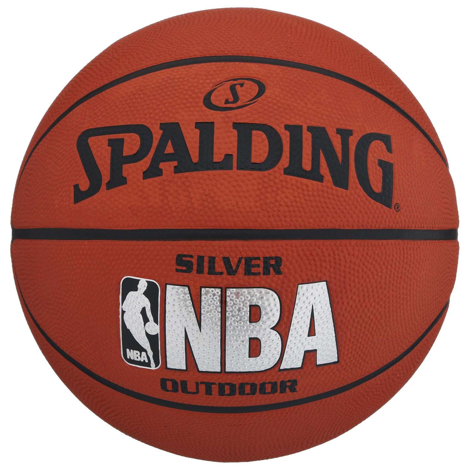 Мяч Sima-Land Баскетбольный Spalding NBA Silver - фото 1