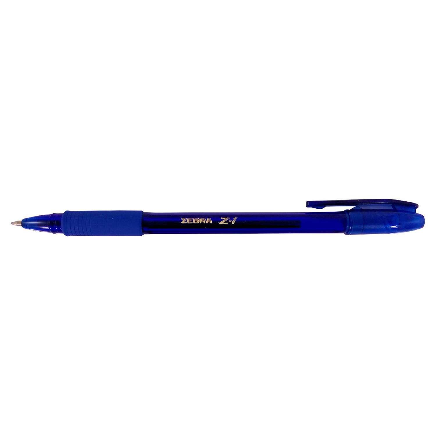 Ручка шариковая ZEBRA Z-1 Colour Синяя 836760 - фото 1