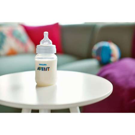 Соска Philips Avent Anti-colic переменный поток с 3месяцев 2шт SCF635/27