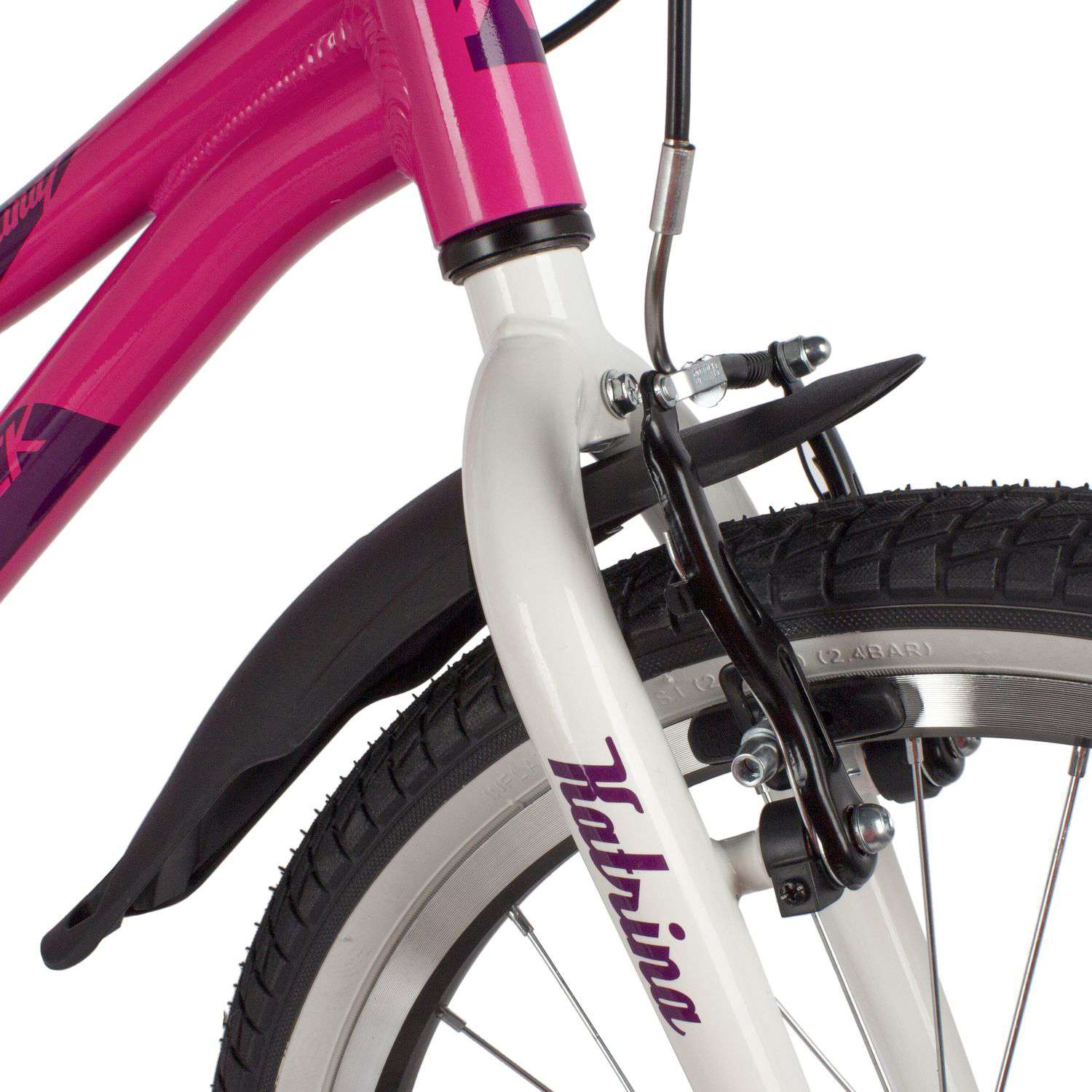 Велосипед 20 розовый. NOVATRACK KATRINA - фото 4