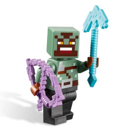 Конструктор LEGO Minecraft Засада на нижнем портале 21255