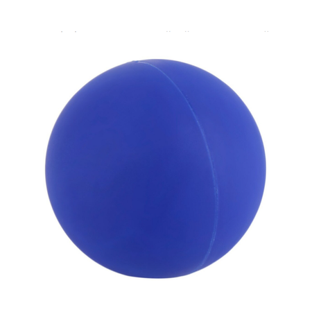 Мяч Beroma массажный силиконовый для фитнеса и йоги синий