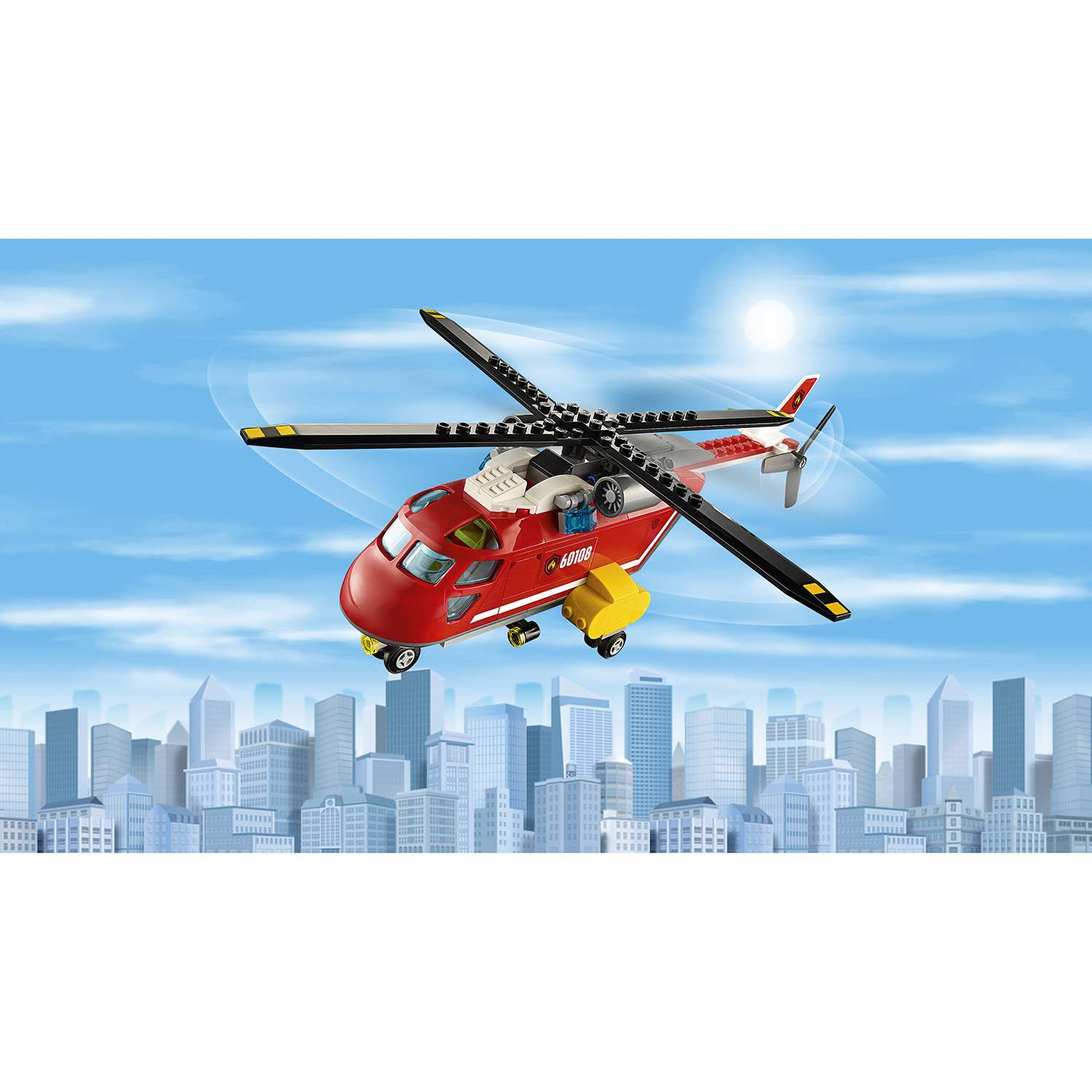 Lego fire best sale helicopter 60108