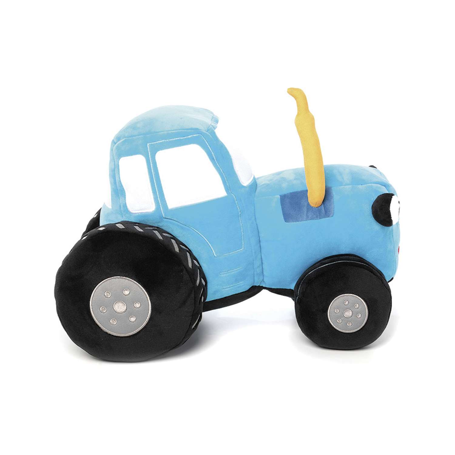 Мягкая игрушка МУЛЬТИФАН большая Синий Трактор - фото 3