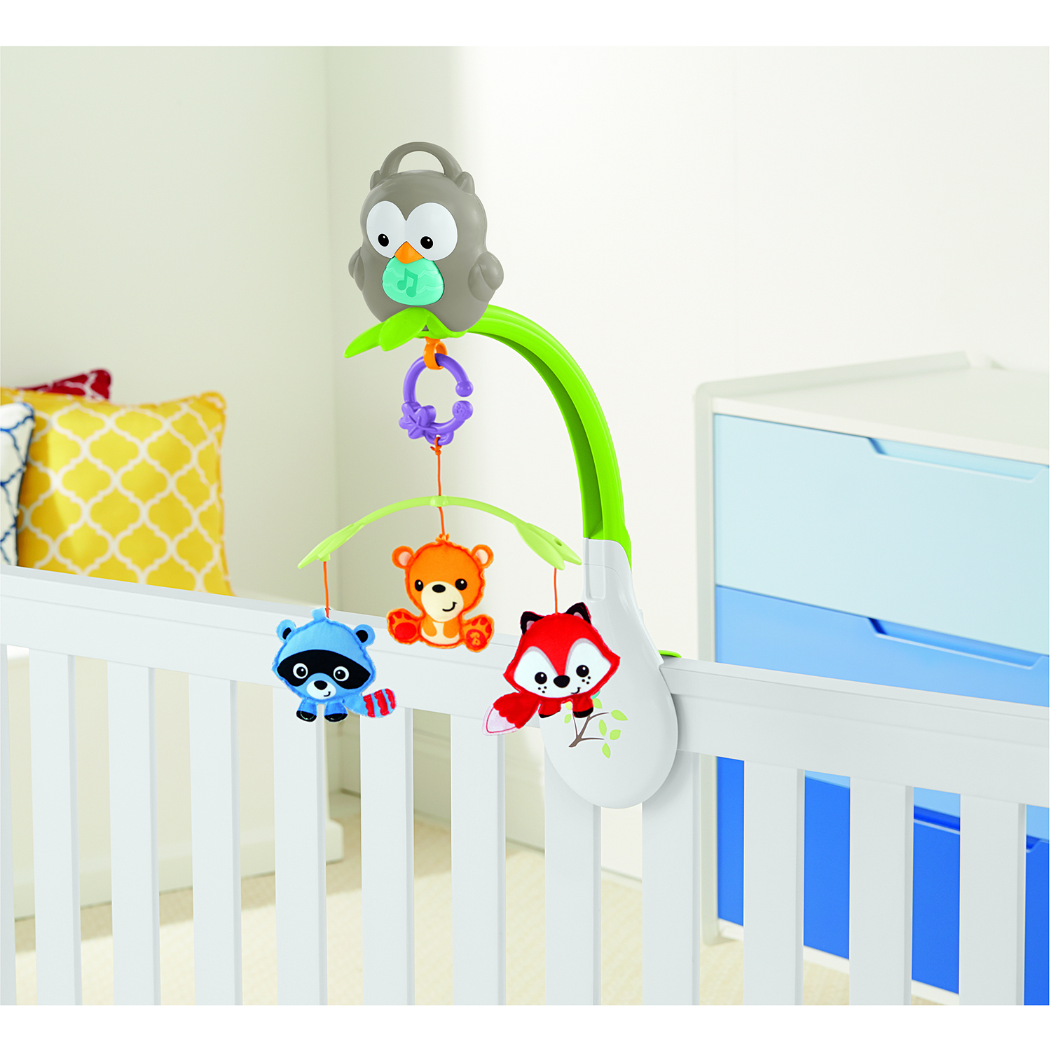 Мобиль Fisher Price Лесные друзья 3в1 музыкальный CDM84 - фото 9