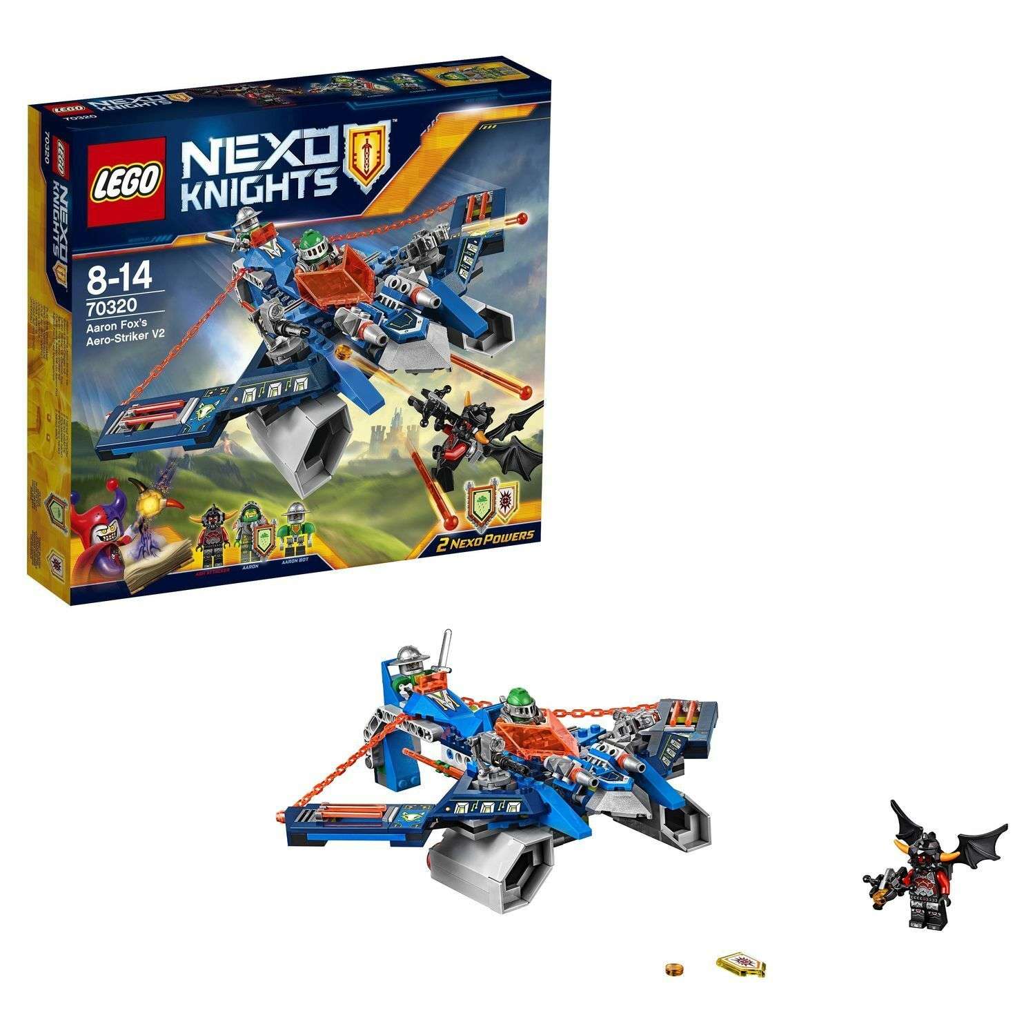 Конструктор LEGO Nexo Knights Аэро-арбалет Аарона (70320) - фото 1