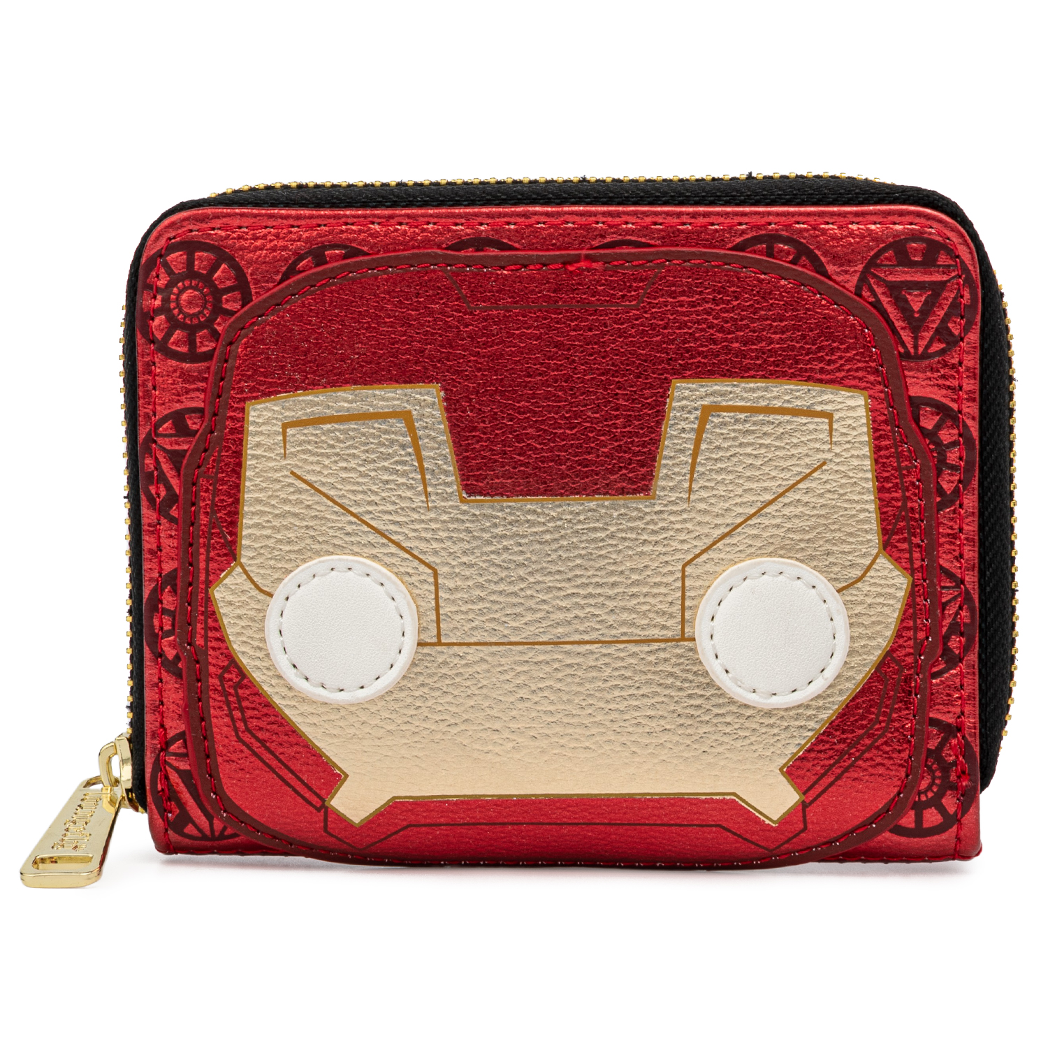 Кошелек Funko Loungefly Marvel Ironman Head Zip Around Wallet MVWA0154 - фото 1