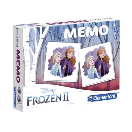 Настольная игра Clementoni Мемо Pocket Frozen 2 Снежная королева