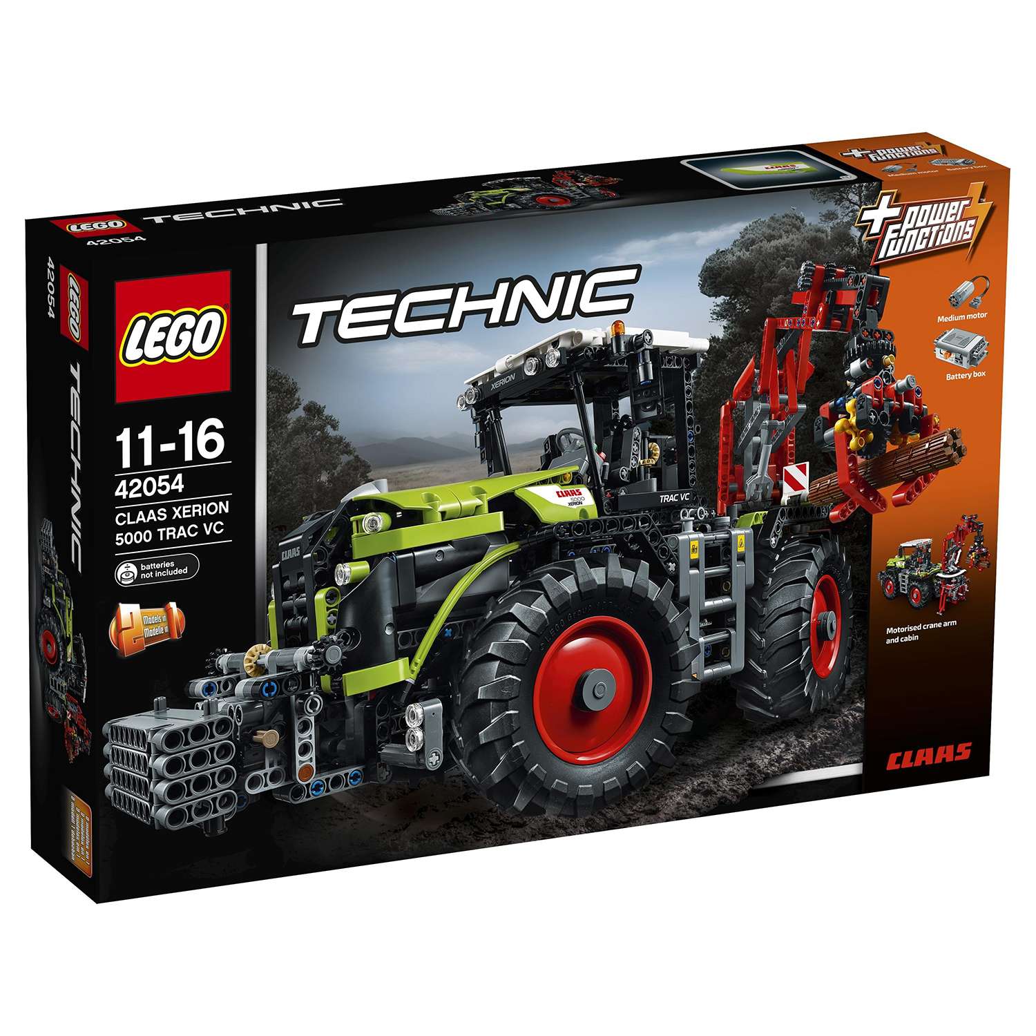 Конструктор LEGO Technic CLAAS XERION 5000 TRAC VC (42054) - фото 2