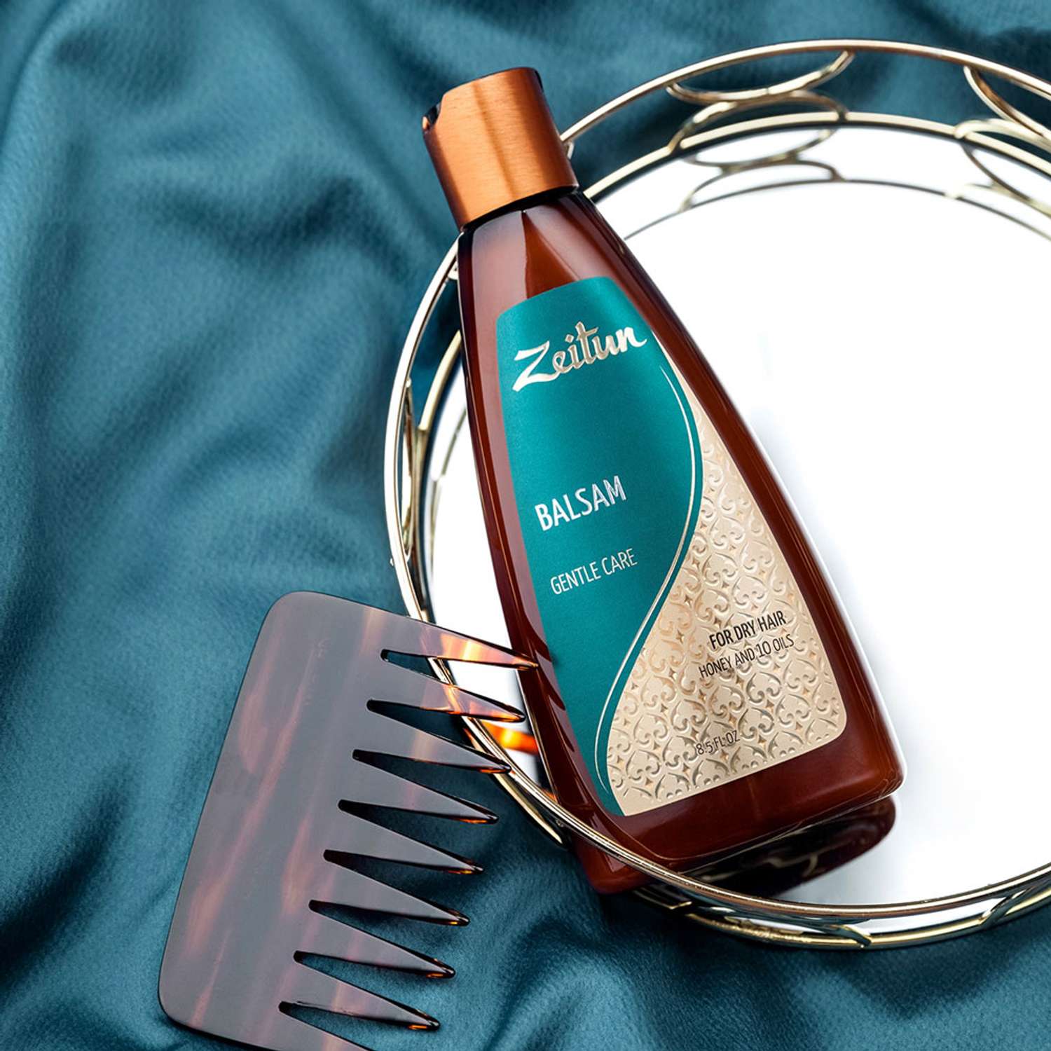 Бальзам-ополаскиватель Zeitun для восстановления и питания ломких жестких и сухих волос от секущихся кончиков 250мл - фото 5
