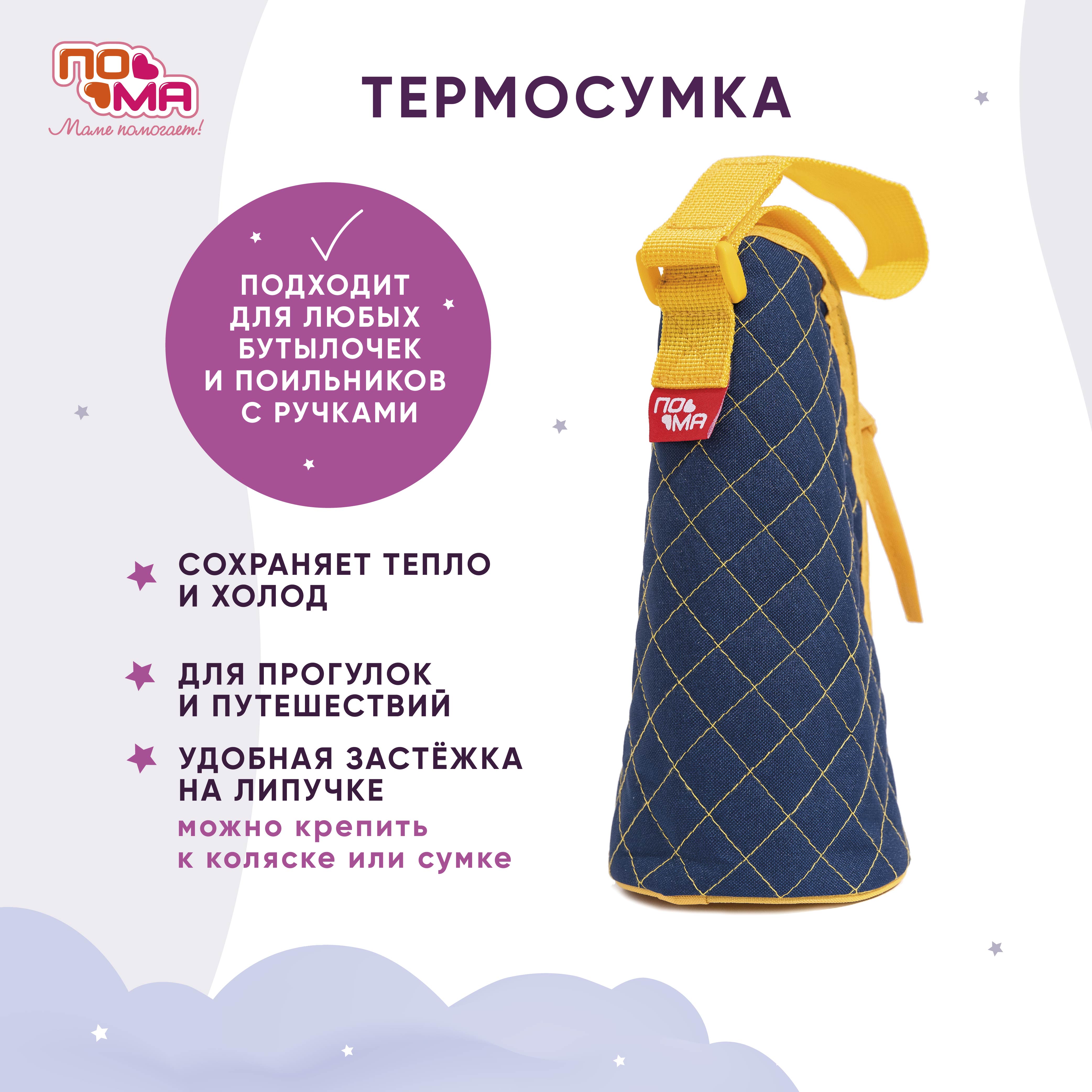 Термосумка Пома синий - фото 1