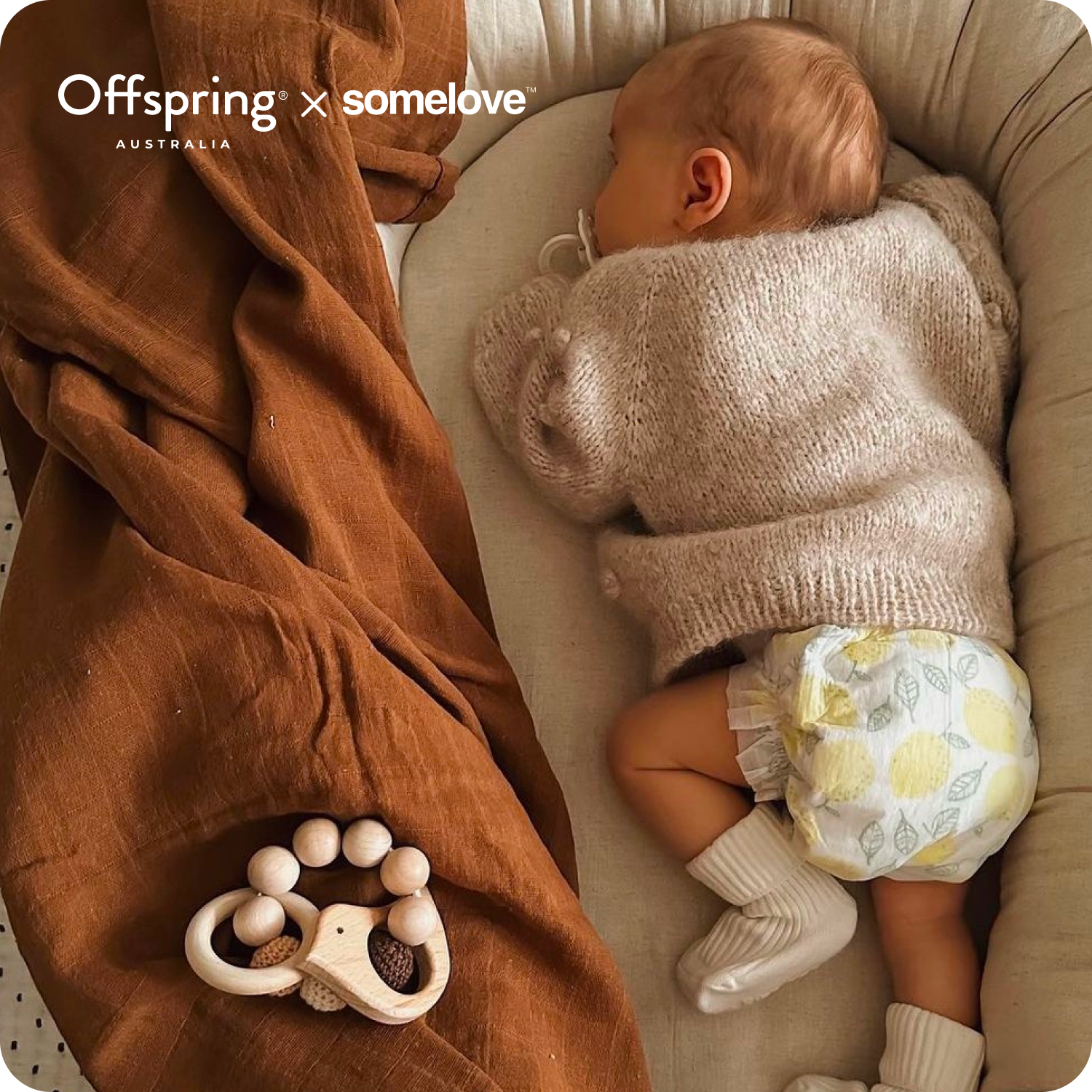 Подгузники Offspring SOMELOVE Коробка для новорожденного - фото 6