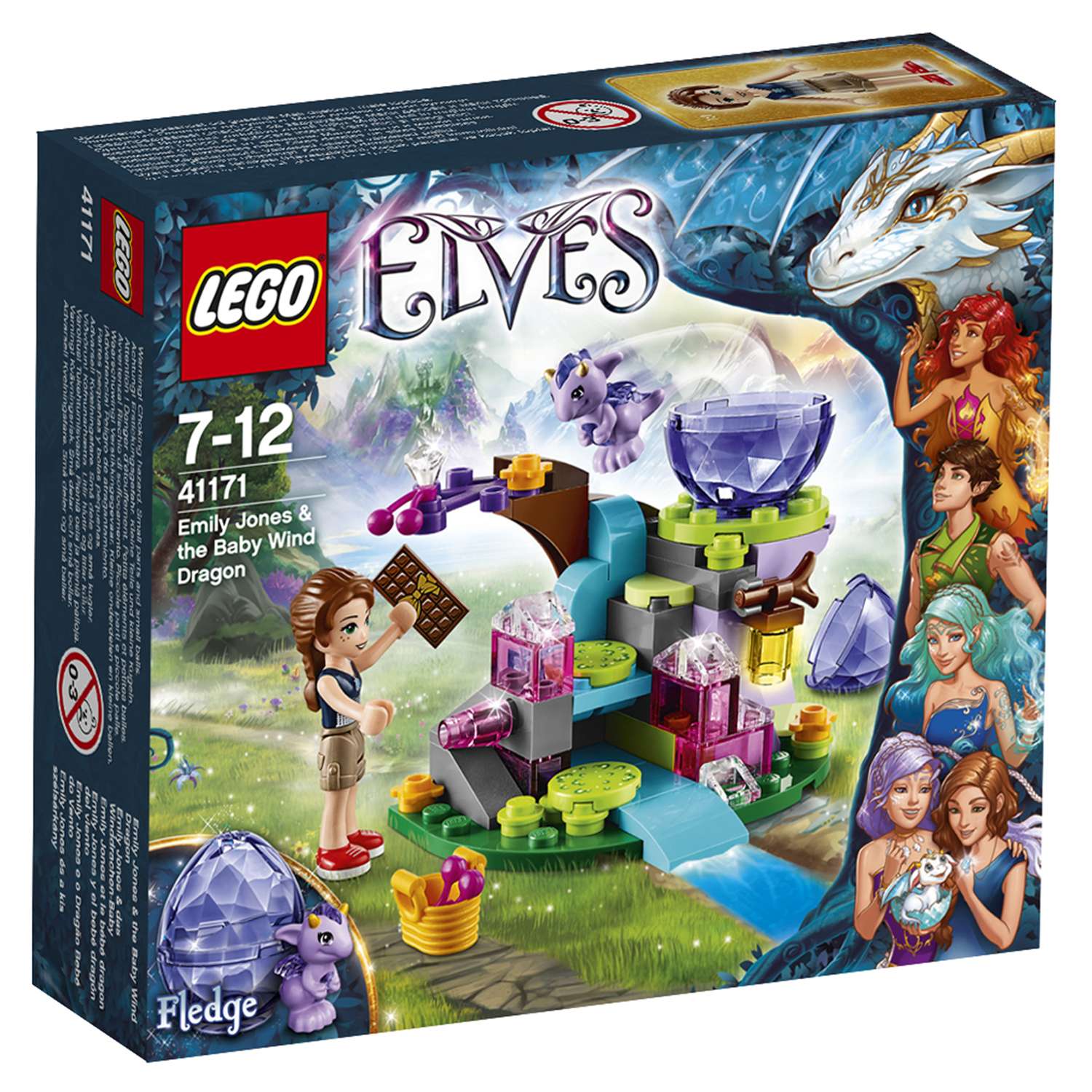 Конструктор LEGO Elves Эмили Джонс и дракончик ветра (41171) - фото 2
