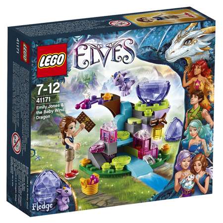 Конструктор LEGO Elves Эмили Джонс и дракончик ветра (41171)