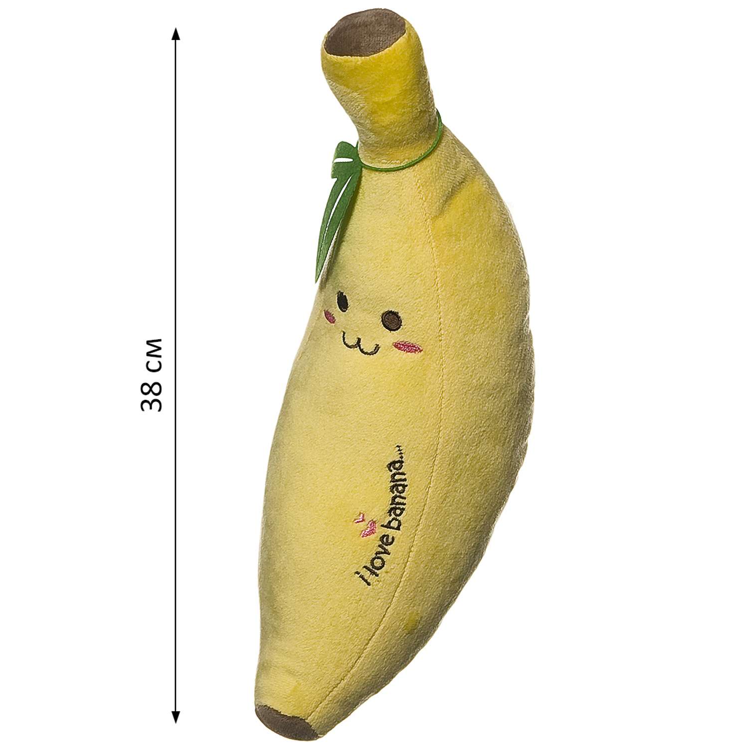 Игрушка мягкая NAT декоративная Бананчик 38 см - фото 2