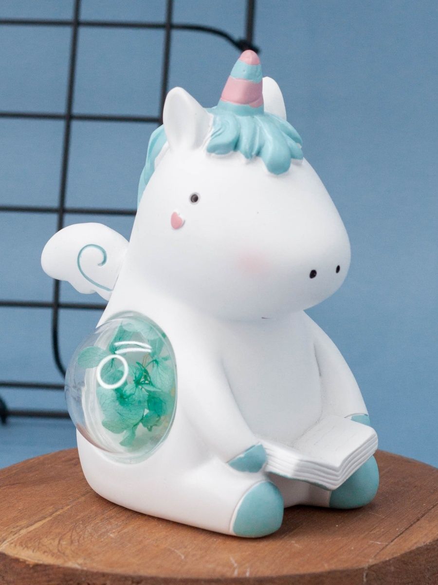 Ночник iLikeGift Gentle unicorn blue - фото 1