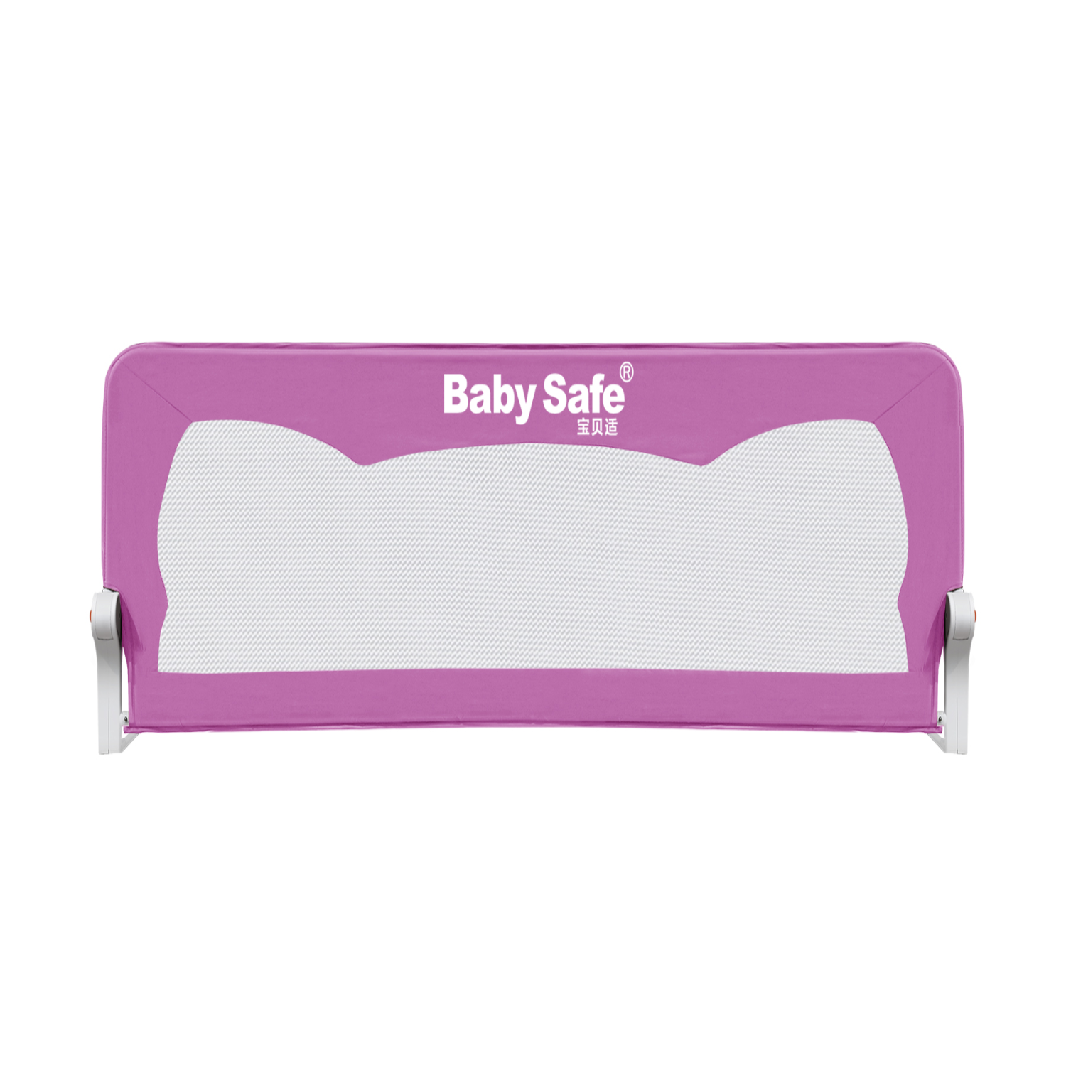 Барьер защитный для кровати Baby Safe Ушки 180х66 розовый - фото 2
