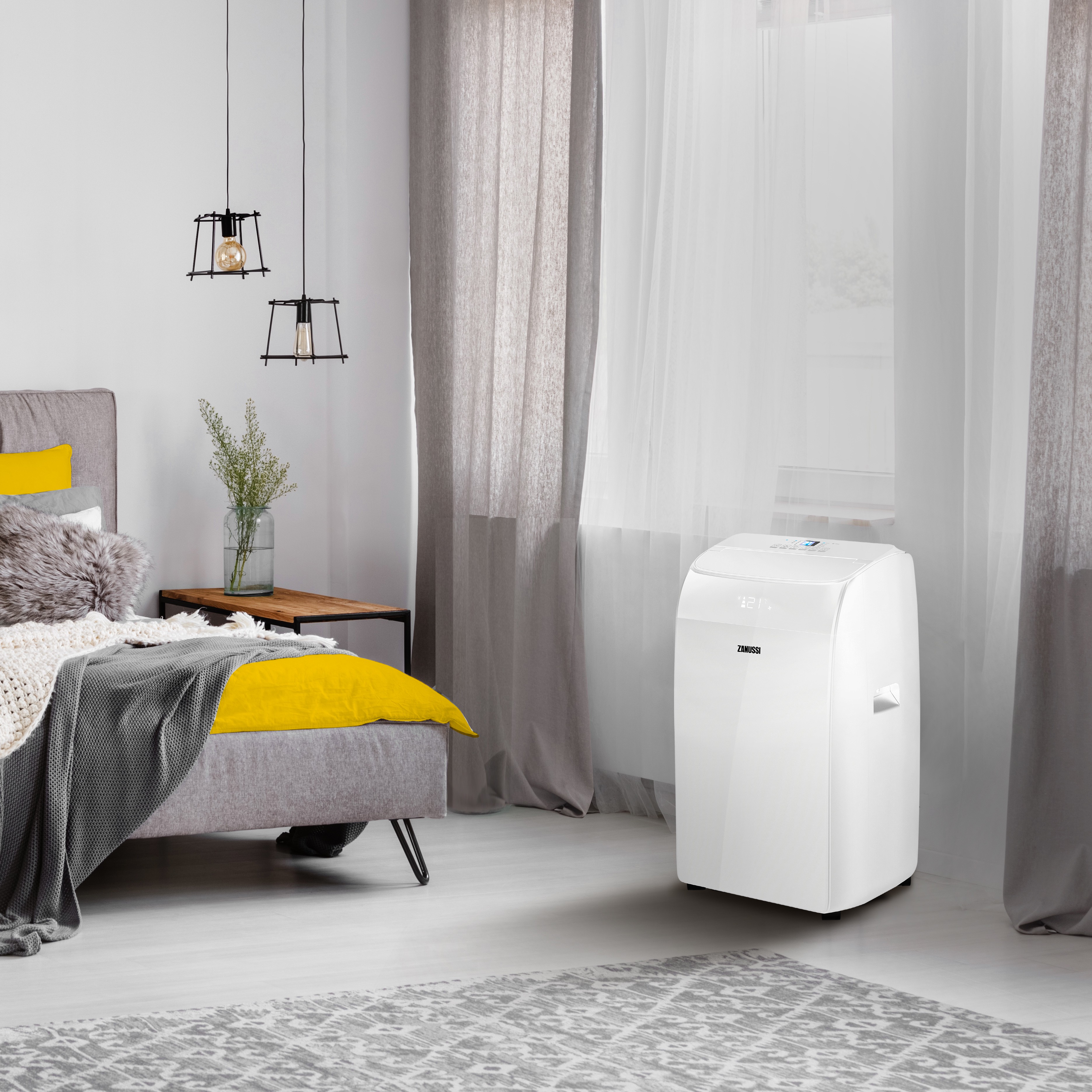 Мобильный кондиционер Zanussi ZACM-09 NY/N1 White - фото 7