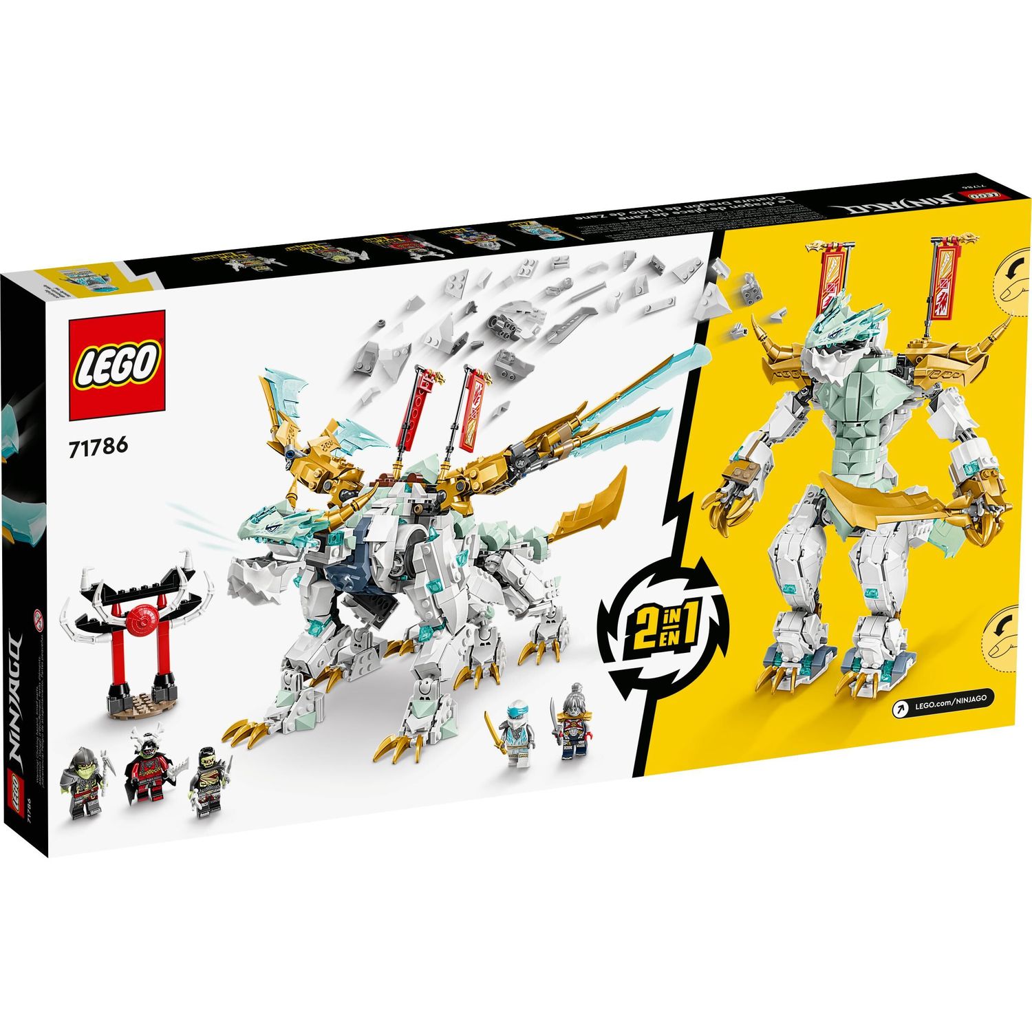 Конструктор LEGO Ninjago Ледяной дракон Зейна 71786 - фото 5